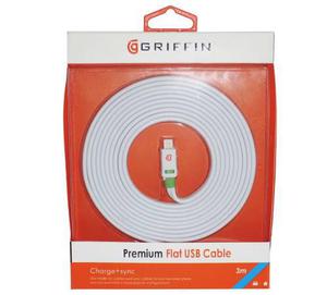 Cable Micro Usb Griffin 3 Metros Iphone 5 Y 6 Ipad Ipod