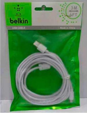 Cable Usb Belkin 3 Metros En Blister Mayor Y Detal