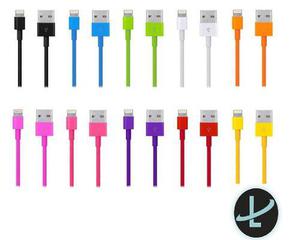 Cable Usb Para Iphone 5/6 De Colores Ly