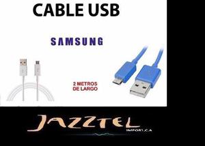 Cable Usb Samsung Lg Blu Zte Blackberry 3 Metros