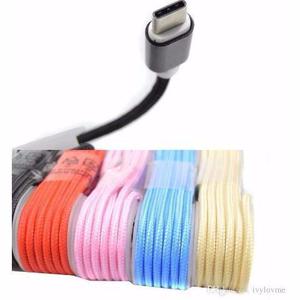 Cable Usb Tipo C Nylon De 1.5mts Colores Varios 3.1