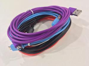 Cable Usb V8 Color 2 Metros, Mayor Y Detal, Tienda Fisica