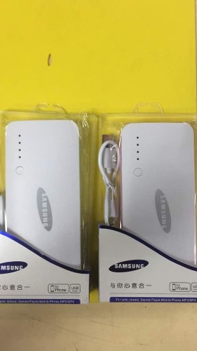 Cargador Portatil Samsung mah Nuevos Triple Usb