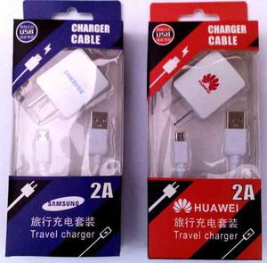 Cargador Usb Samsung / Huawei 2 Amperios Nuevos En Caja