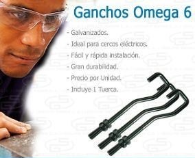 Gancho Omega Numero 6 Inoxidable (paquete De 50 Unidades)