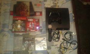 Ps3 Playstation 3 De 320gb Con Su Caja