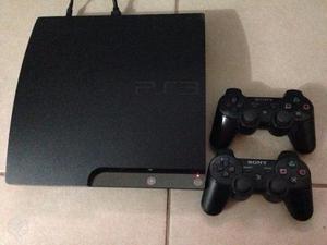 Ps3 Slim 320gb, 2 Controles, 5 Juegos Físicos Y 2 Digitales