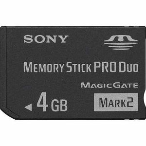 Sony Memory Stick Pro Duo 4gb Magicgate