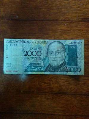 Billete  Banco Central De Venezuela