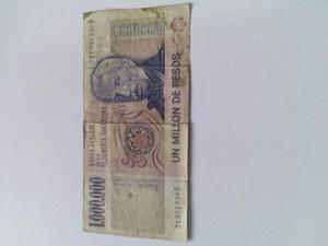 Billete De Coleccion De  De Pesos Argentinos