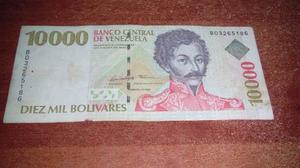 Billetes De Coleccion  Bolivares  Serial B8