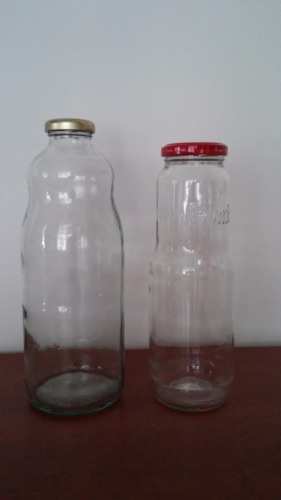 Botellas De Vidrio Recicladas