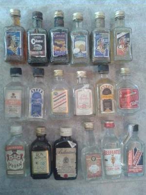 Botellas Miniatura, De Colección.