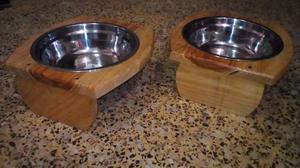 Comedero Plato Individual Para Perro Mascota