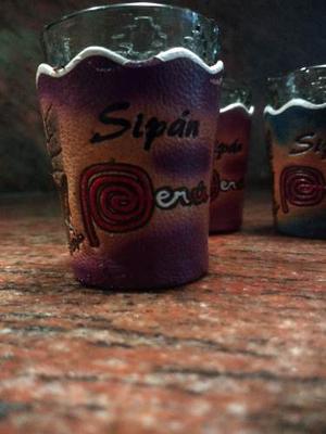 Copas Vasos Colección Señor De Sipan Peru Nuevos