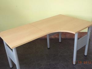 Escritorio Modular Bima De Formica Beig