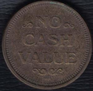 Ficha No Cash Value Aguila Vm162