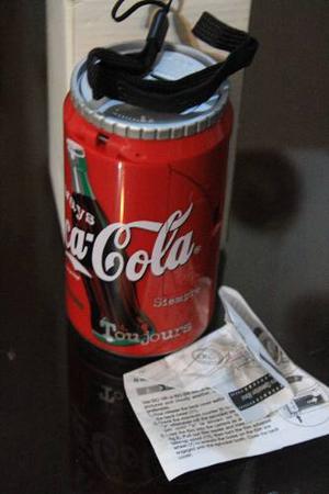 Lata De Plastico De Coca Cola Camara 35mm Original