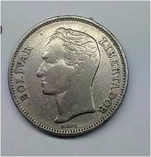 Moneda Antígua De Colección (venezuela) Un Bolívar 