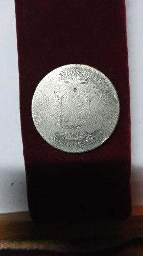 Moneda De Coleccion De 5 Reales De Plata (bamba) 