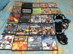 Nintendo Game Cube Original Con 21 Juegos