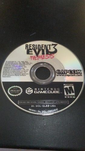 Resident Evil 3 Nemesis Gamecube Original