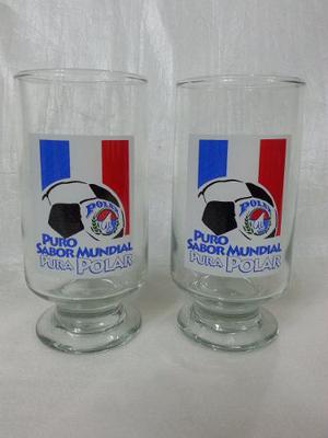 Vasos Polar De Colección Mundial Football Francia 