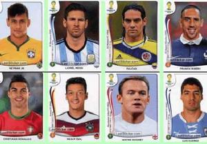 Barajitas Panini Mundial Brasil 2014