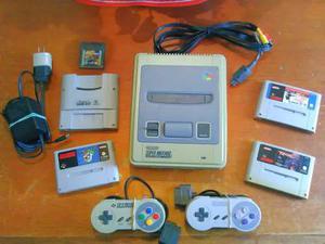 Cambio Super Nintendo + Super Game Boy + Juegos Cambio