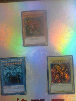 Coleccion Legendaria Yugioh Dioses Egipcios Edicion Especial