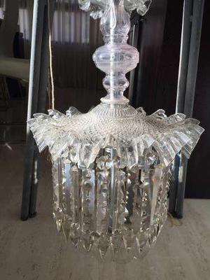 Lámpara De Cristal Estilo Baccarat Perfecto Estado!