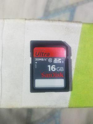 Memoria Sd 16gb Ultra Clase 10 Sandisk