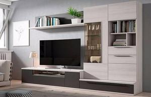 Multi-mueble Tv Modernos Mdf Revestido