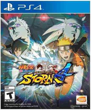 Naruto Shippuden Ultimate Ninja Storm 4 Juego Ps4 Fisico!!!