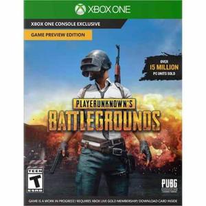 Playerunknown's Battlegrounds (pubg) Xbox Live Xbox One