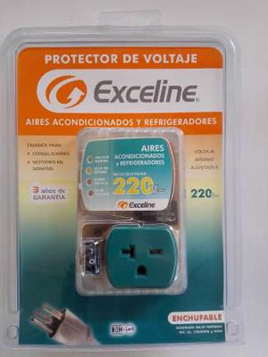 Protector De Voltaje 220v Exceline Aires Y Refrigeradores