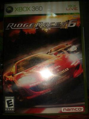 Se Vende Juego Original Ridge Racer 6 Para Xbox 360 Oferta