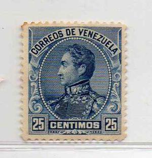 Venezuela 1899-1903 Efigie Del Libertador Sc# 144 V#73 Nueva