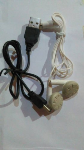 Audífonos + Cable Para Mp3
