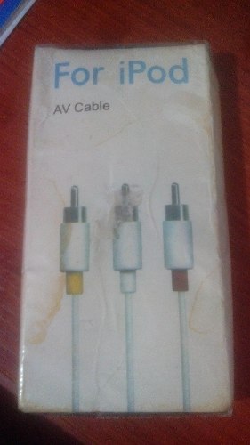 Cable Av Paea Ipod.