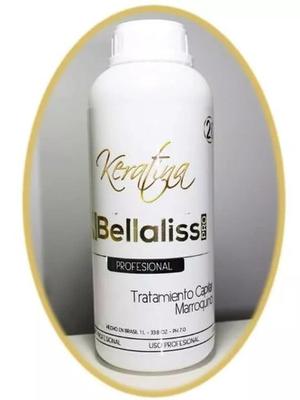 Keratina Capilar Marroquí Bellaliss Pro Kit Champoo +