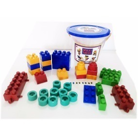Legos, Juego Didactico Maxi Tacos 34 Piezas
