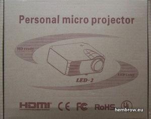 Micro Projector Modelo: Led-2