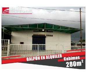 ALQUILER DE GALPON INDUSTRIAL