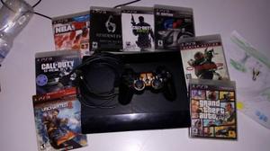 Cambio Play Station 3 Slim +control +6 Jgs Por Celular