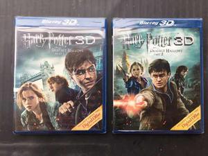Harry Potter And The Deathly Hallows Part 1 Y 2 Blue Ray 3d
