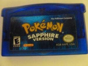 Juego De Pokemon Sapphire Version Para Game Boy Advance Ccs