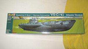 Revell German Submarino Tipo Viic U-boat Escala 1/72 G