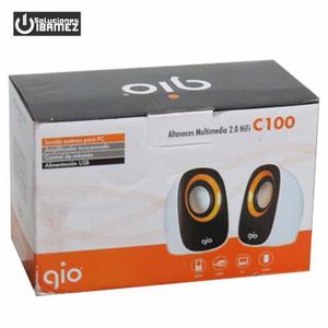 Altavoces Multimedia 2.0 Hifi / Gio / C100 / Control Volumen