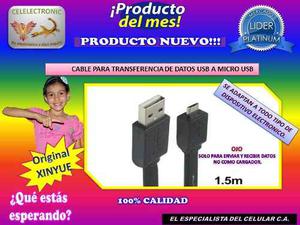 Cable Usb A Micro Usb Celular Cámaras Mp3 Mp4 Celelectronic